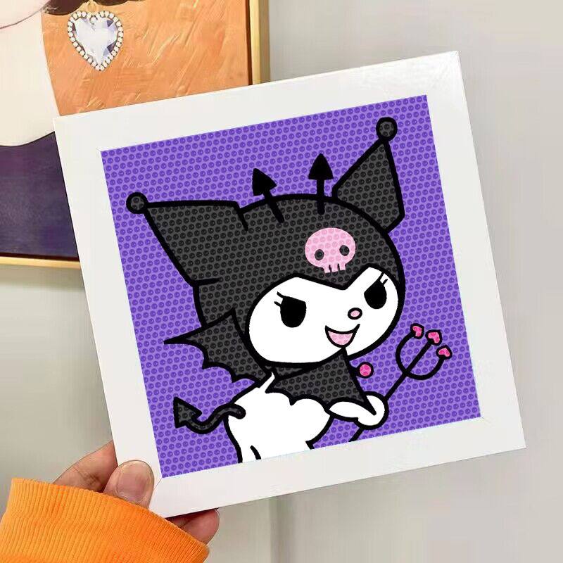 Nuevo dibujo de diamante infantil de labu diy pegatinas de diamante con marcos de fotos hechas a mano diy puzzle pegatinas de mampostería image 86