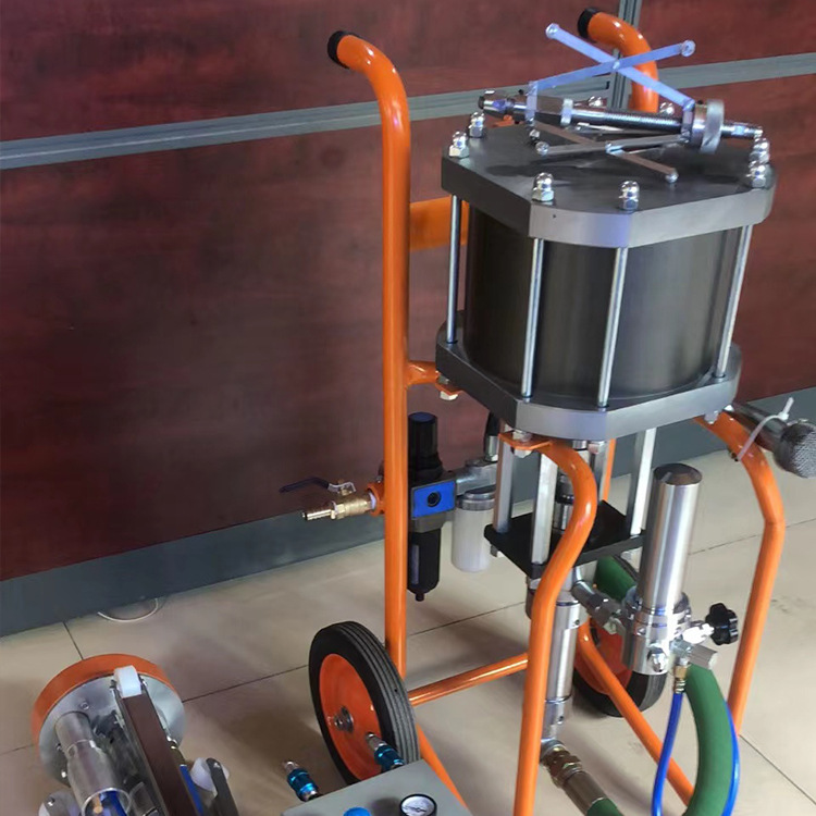 聚仁高压涂料内壁喷涂机管道内壁喷涂器电动高压无气喷涂机机器设