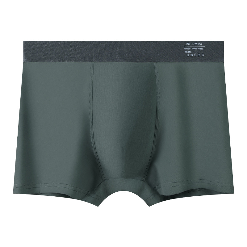 Pantalones íntimas de algodón masculinas de verano transpirables de algodón de clase A cómodas de algodón de color sólido de Xinjiang pantalones cortos de cintura para hombres