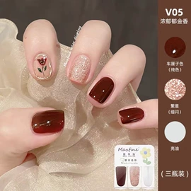 指甲油;腮红、胭脂;唇釉