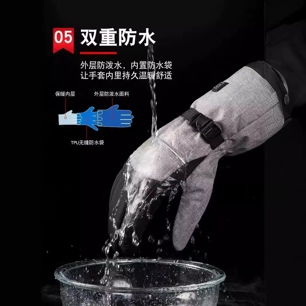 Ski travel keep warm waterproof gloves, (Cross-border trading)