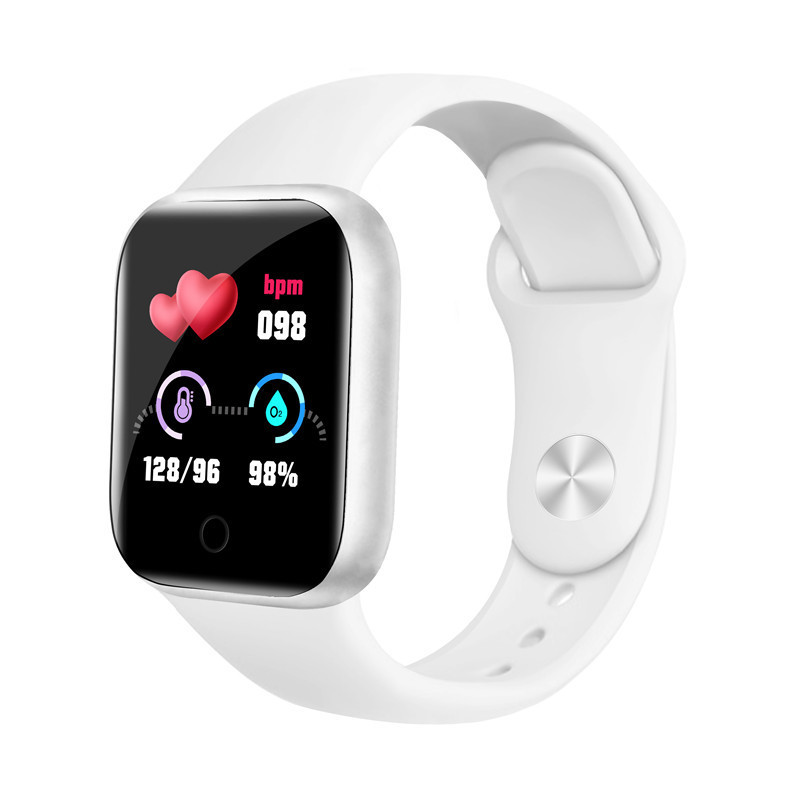 Pulsera inteligente D20, reloj inteligente Y68, frecuencia cardíaca, presión arterial, Bluetooth, podómetro de ejercicio, recordatorio de información, directo de fábrica