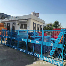 施工电梯防护门建筑工地楼层安全门人货梯门升降电梯井防护栏围栏