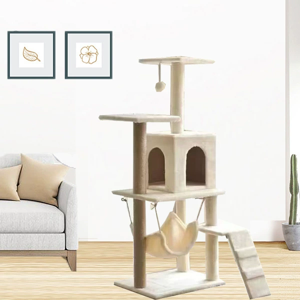 C01 beige half linen column