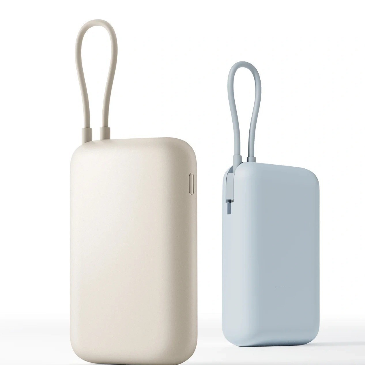 Suitable for Cross-Border Xiaomi Built-In Cable Power Bank 10000Mah Flap Pocket Pants Version 22.5W Max Fast Charging Mobile Power Supply