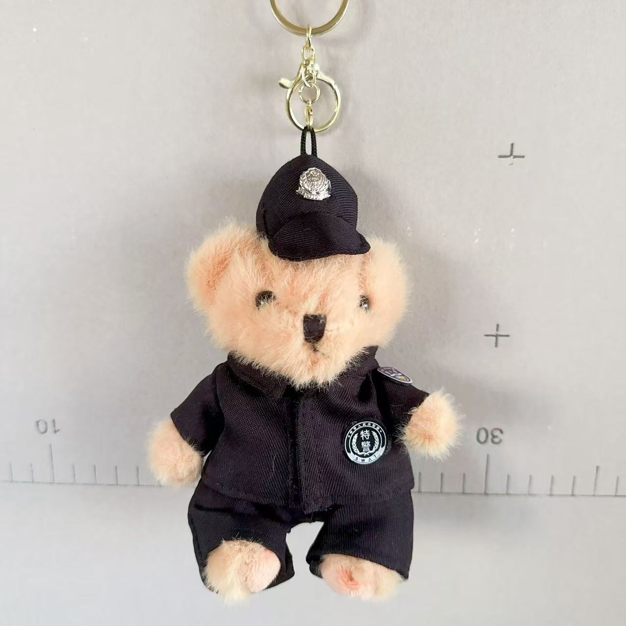 Colgante de oso de la policía especial