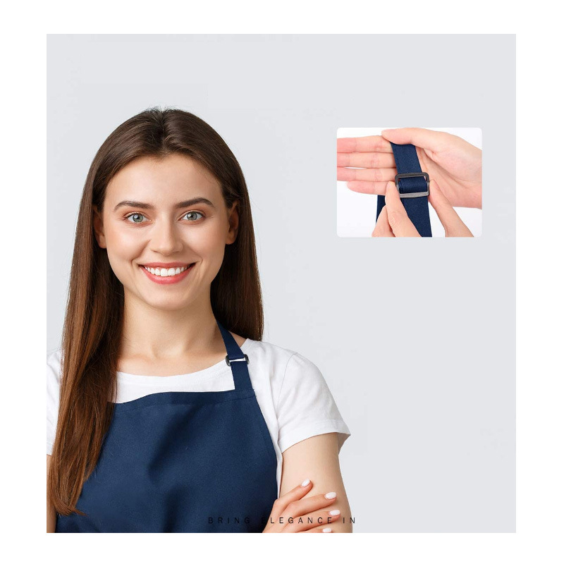 Uniforme delantal cafetería artista floral simple halter ropa de trabajo más tamaño hogar cocina delantal fábrica al por mayor