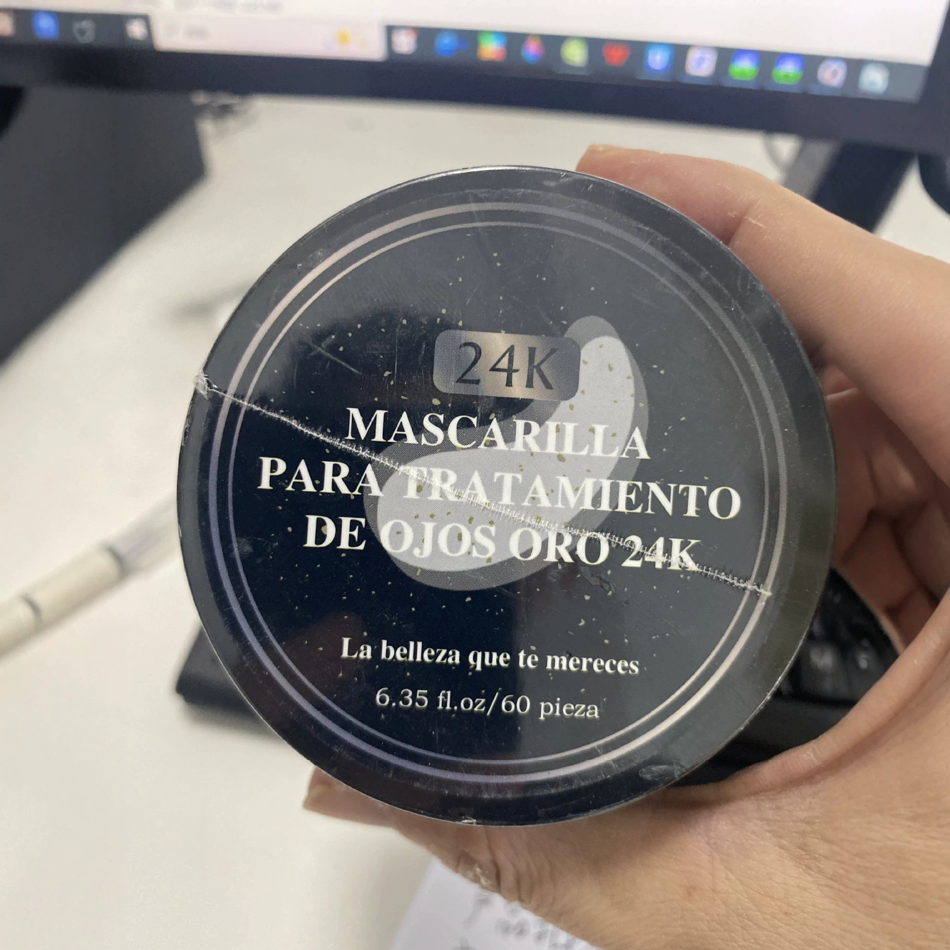 24k gold eye masks / 03 packaging (for export only, prohibited from domestic sale; purchase implies acceptance of this disclaimer).