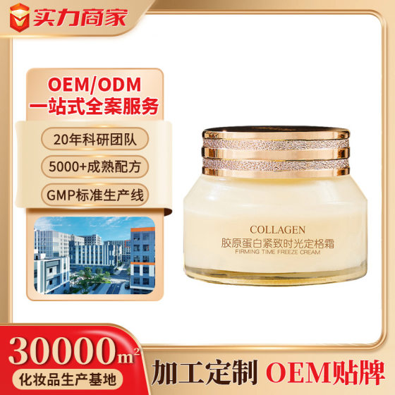 Popular cool grid collagen firming time fixed grid cream anti-wrinkle hydrating moisturizing cream wholesale moisturizing genuine goods Women