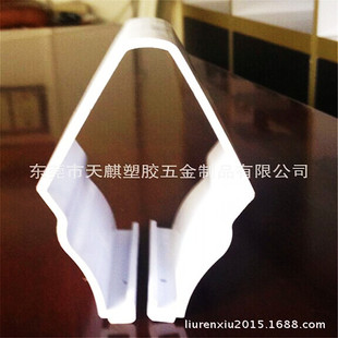 ABS plastic profile white hard fence protective cover hospital guardrail protective ABS plastic profile
