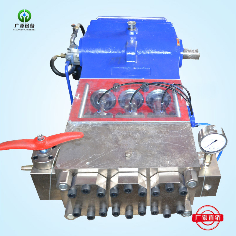 100Mpa电动三柱塞高压泵郑州厂家价格GYB-3工业列管管道疏通泵