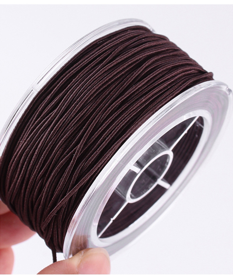 包芯弹力线串珠绳文玩佛珠线手链绳-穿紫檀金刚星月菩提手串绳子