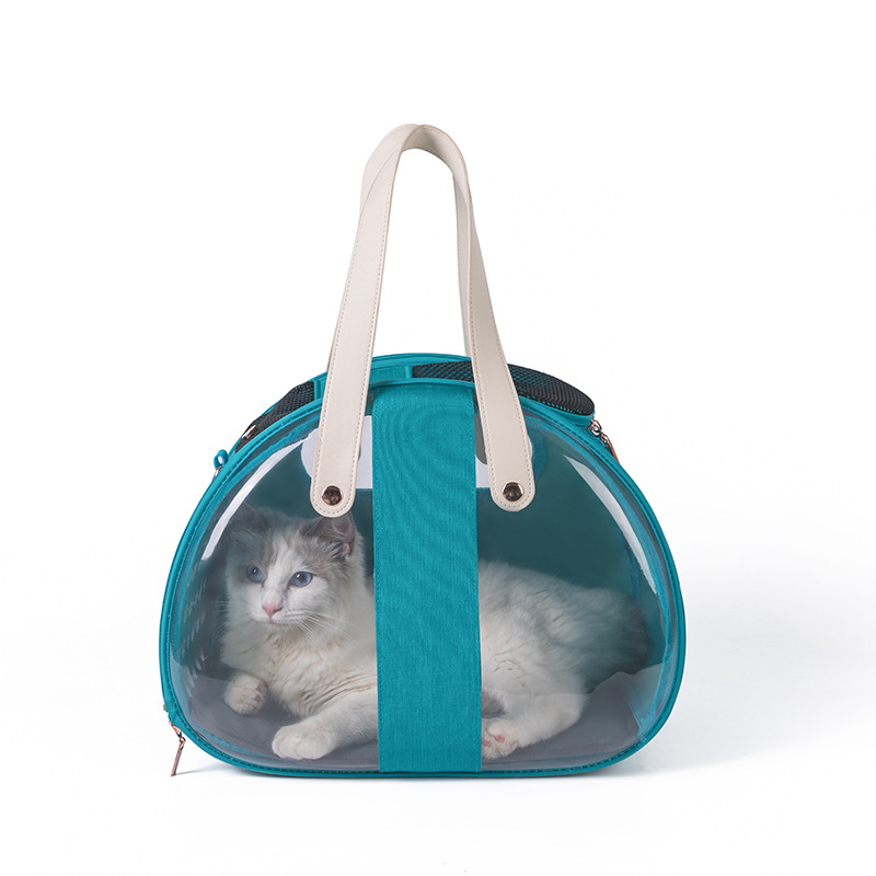 Nueva bolsa de mascotas cápsula espacial bolsa de gato mascota salida Portátil Bolsa de hombro portátil multiusos plegable mochila para mascotas