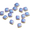 Gold -plated jewelry wholesale gilt porcelain roasted blue view Thai blue DIY accessories enamel silk rust of Ruyi Chinese knot cloud