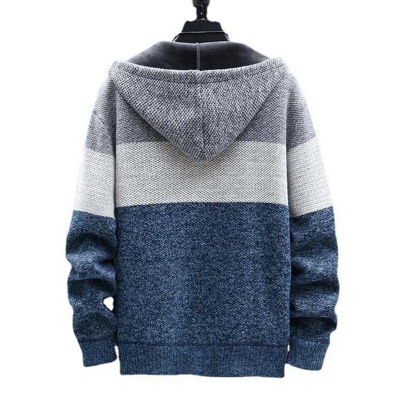 Casual Men's Hooded Sweater