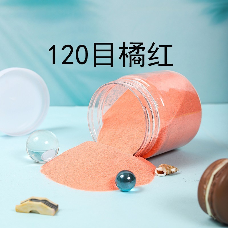 120 malla jardín de infantes color arena material fino deseo arena diy juego hecho a mano arena pintura de arena pintura de botella de arena arena color arena