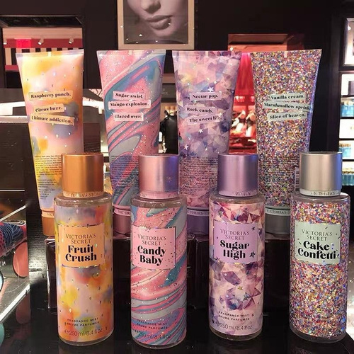 Victoria Velvet Body Lotion, Hydrating and Nourishing Dry Skin Moisturizer, Secret Slim Body Perfume, Body and Hand Cream Set