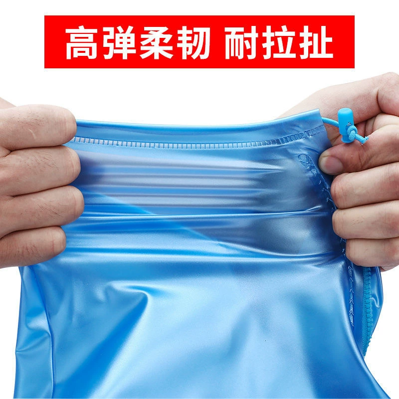 Fashionable non-slip wear-resistant handheld shoe covers PVC for men and women, plus size
