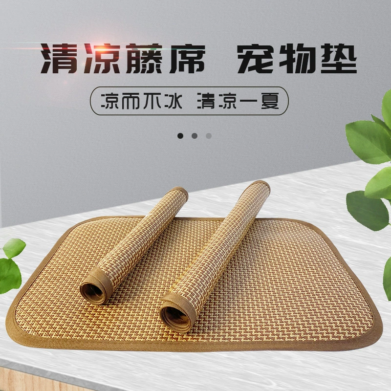 Фабрика оптовая продажа любимчика льда коврик Лето коврик собака коврик моющийся ротанга коврик прозрачный летний коврик
