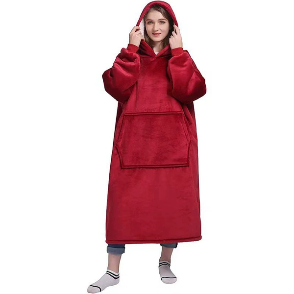 Square large pocket red