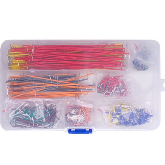 Breadboard Jumper Cable Set, 14 Different Lengths, 560 Pieces, Special Connection Cables for Electronic Development