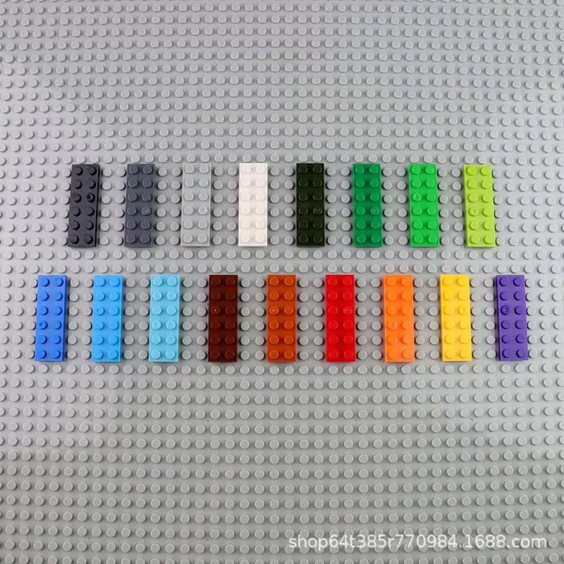 [Pixing MOC] Совместимая с LEGO 3795 сборная деталь, базовая пластина 2x6 низкая BP0206