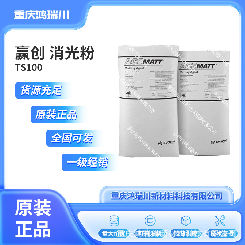赢创消光粉TS-100高透明高消光效率 气相法易分散哑光消光粉TS100