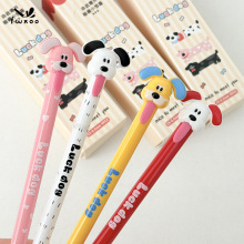 凡物象6105发呆小狗可爱拉动出芯中性笔高颜值解压学生刷题中性笔
