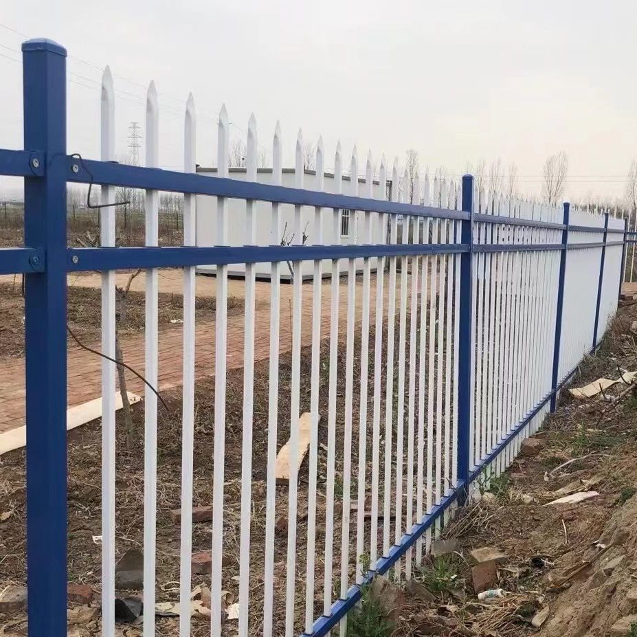 锌钢护栏庭院铁围栏栅栏防盗护栏网户外热镀锌铸铁围墙栏杆隔离栏