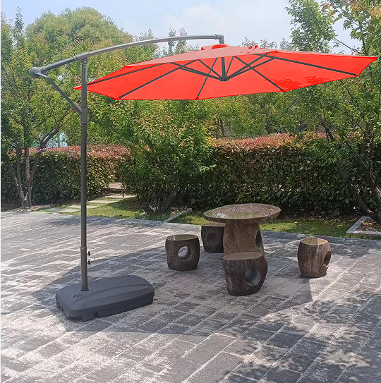 Paraguas para jardín, paraguas para jardín, paraguas al aire libre, paraguas laterales, paraguas anti-UV, tendencia creativa image 32
