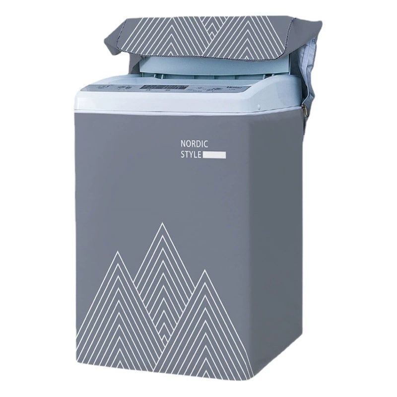 Волновое колесо Верхняя открытая крышка Крышка для стиральной машины ins Простой пылезащитный чехол Водонепроницаемый солнцезащитный крем Haier Cygnet Universal