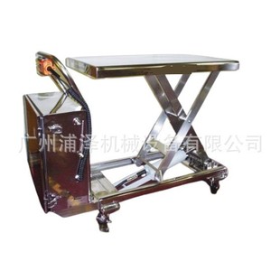 Sus304 Stainless Steel Electric Adjustable Platform Truck, Adjustable Platform Truck for Clean Room, Food and Drug Adjustable Platform Truck