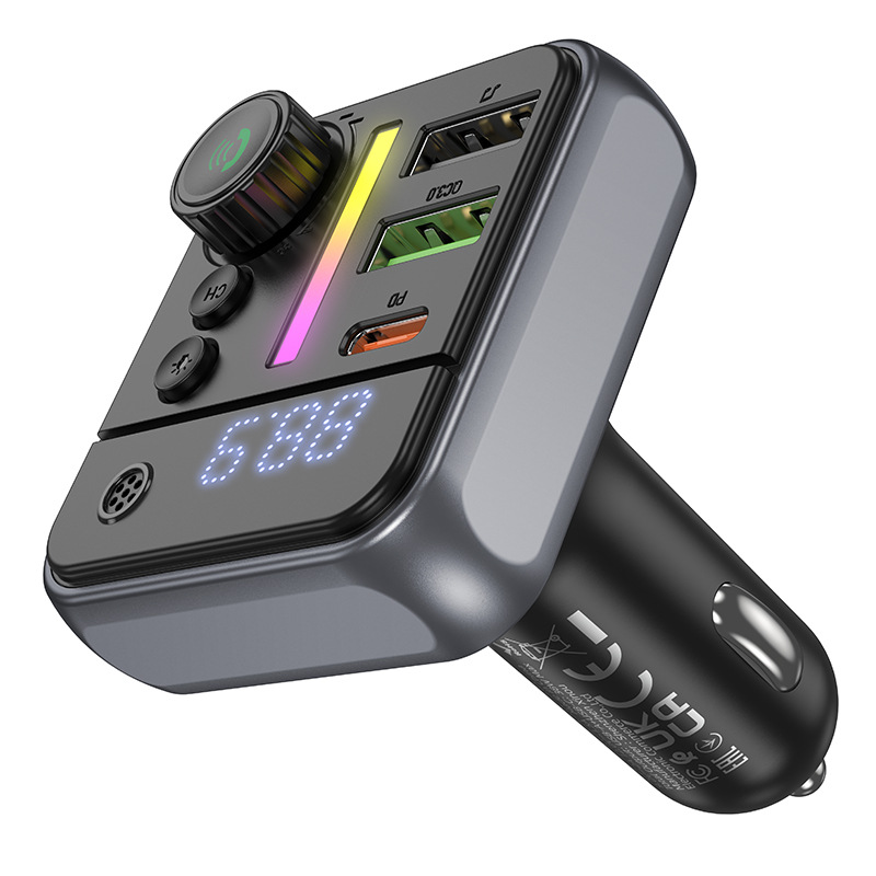 BOROFONE BC50 Car Bluetooth FM Transmitter PD20W QC3.0 Audio Receiver Compact Body