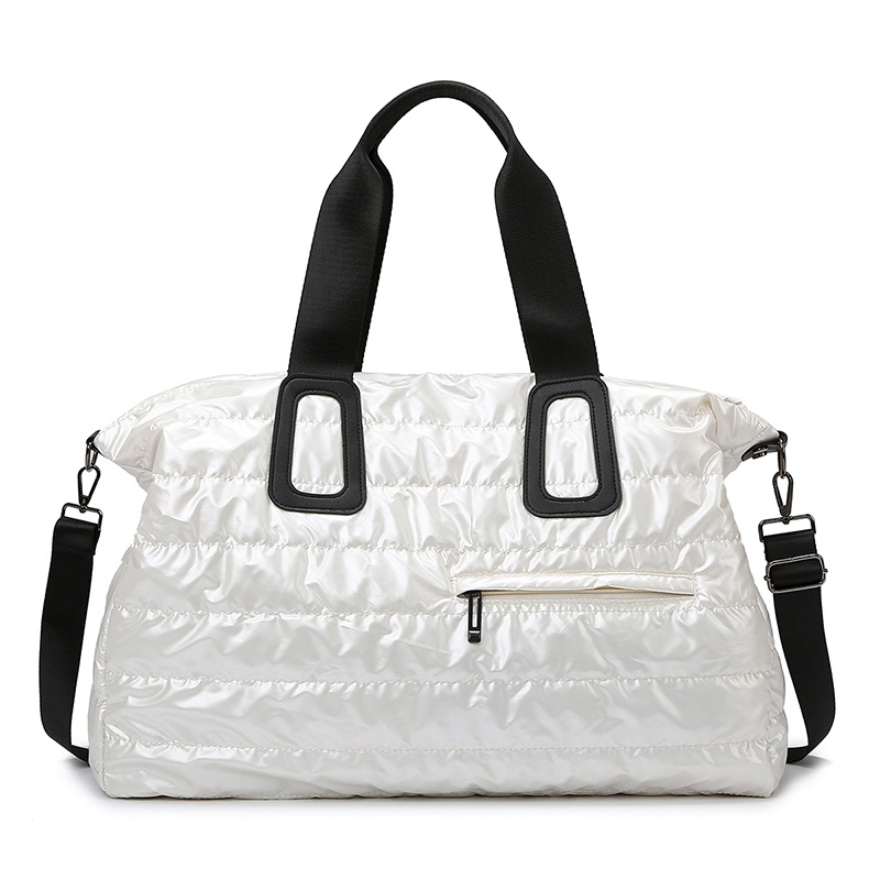 2024 otoño y invierno nuevo algodón bolsa de equipaje bolsa de viaje bolsa de entrenamiento de alta capacidad anti-spersión bolsa deportiva para hombres bolsa de yoga para mujeres