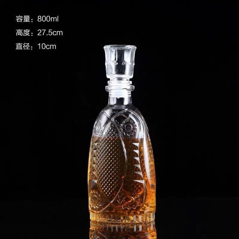 Fabricantes de vinos 50ml 1000ml botellas de prueba creativas botellas de vino rosado de diamante transparentes botellas de vino extranjero