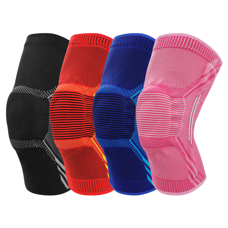 Deportes rótula baloncesto voleibol correr primavera soporte antideslizante bádminton al aire libre ciclismo silicona protección polainas