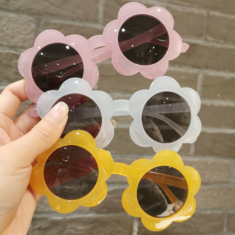 children Sunglasses Sunglasses glasses Can treasure ultraviolet-proof men and women Flower sunshade glasses Manufactor Direct selling Independent