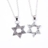 C183 explosion manufacturer direct sales star the same die casting pattern six -mang star pendant tide men's alloy necklace