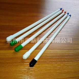 Qiao Xin Strength Factory Direct Milky White PP Tube Ballpoint PEn PP Tube with Stopper Color Optional PE Plastic Tube