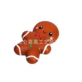PU发泡聚氨酯发泡慢回弹柔软仿真雪人公仔圣诞节系列squishy玩具