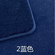 Factory direct customizable car Car Carpet - blue