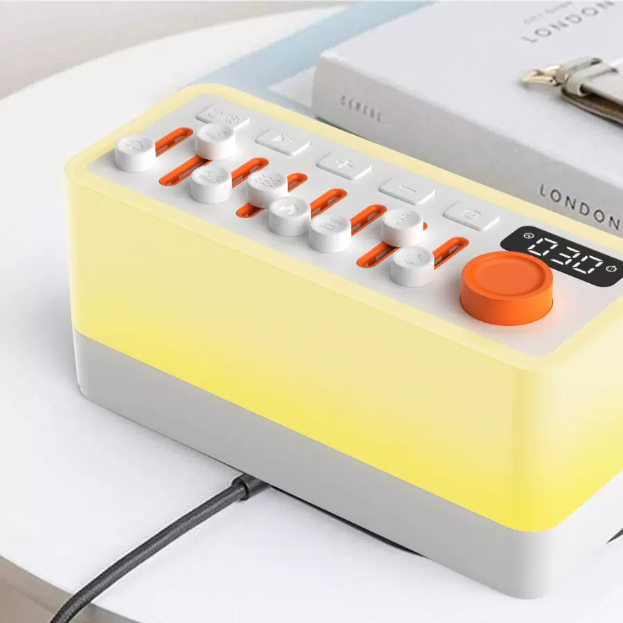 新款白噪音睡眠仪安神改善睡眠仪神器果冻夜灯蓝牙音箱