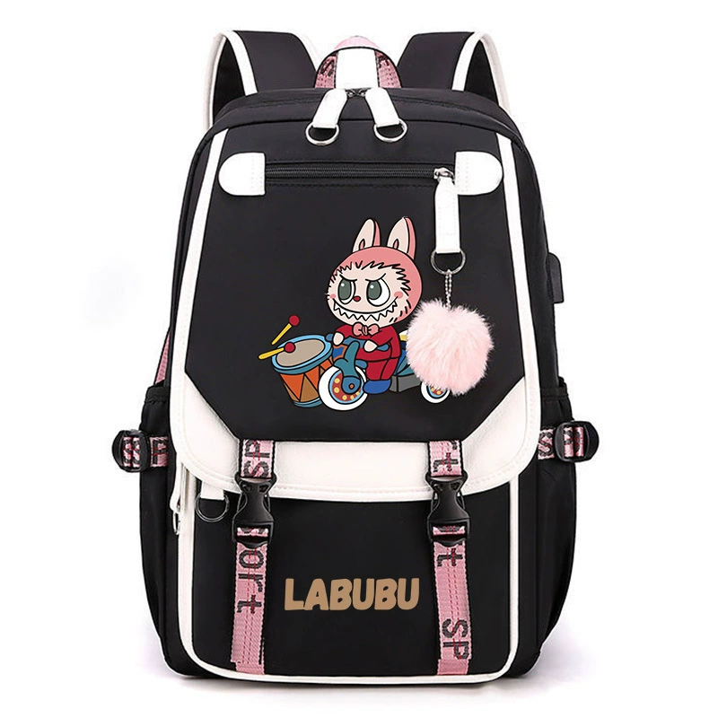 2024 новый рюкзак Labubu Labu Bubu для первоклассников, для мальчиков, модель 1336, детский рюкзак