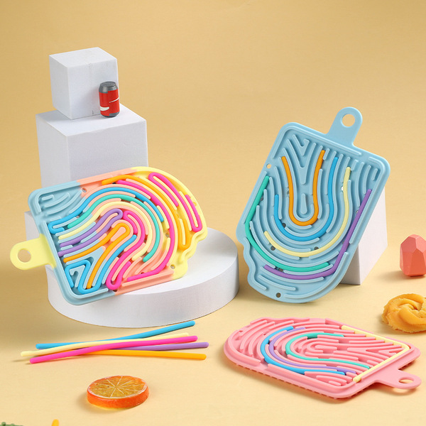 Sensory Activity Board Decompression Board Silicone Children's Day…