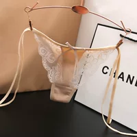 Сексуальные кружевные женские стринги с низкой талией, кружевное цельное нижнее белье, хлопковое японское искушение, брюки 6806