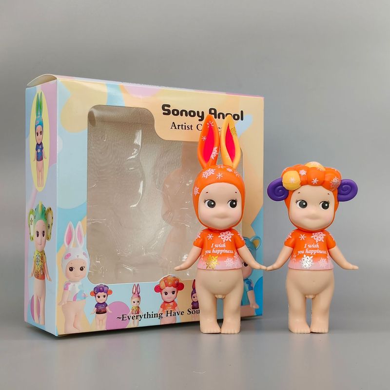 クロスボーダー 2/12 モデル天使 12 ピースブリスターセット手作り車の装飾品デスクトップ装飾卸売|undefined