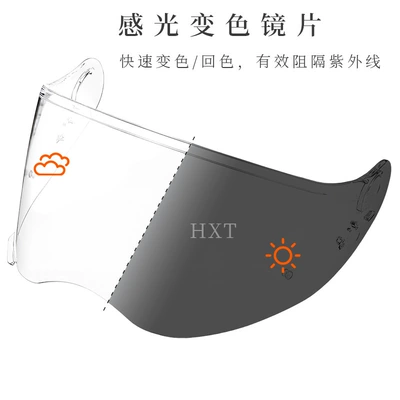 Dəbilqə (Kaska) aksesuarları color-changing, waterproof, anti-fog, suitable for