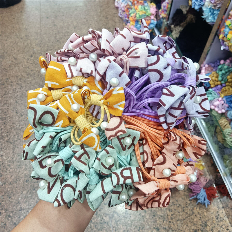 진주 편지 리본