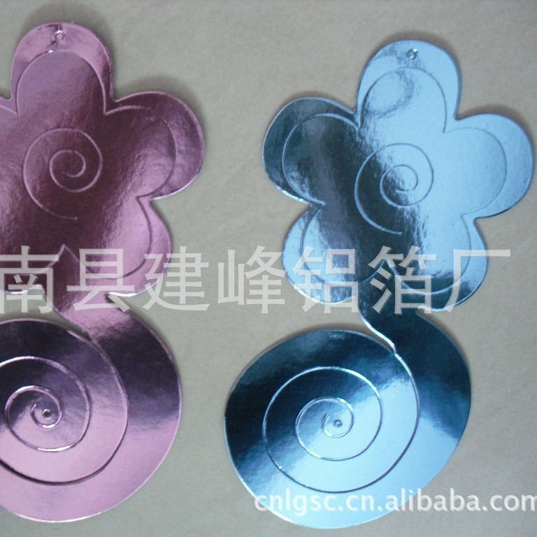 圣诞吊花 铝箔纸