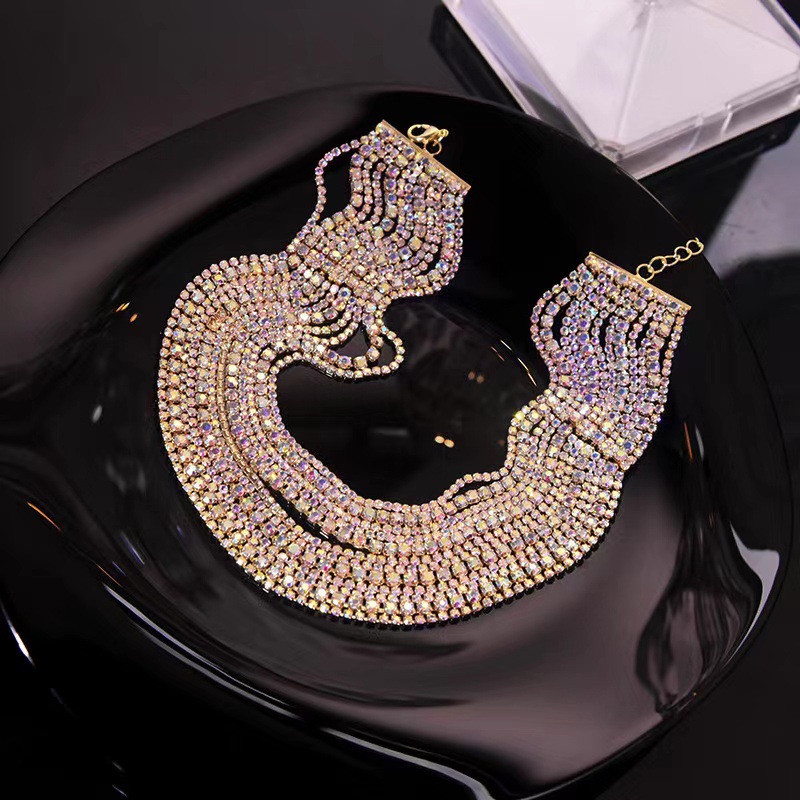 Direktvertrieb vom Hersteller: Europäische und amerikanische grenzüberschreitende, extravagante Volldiamantkette, luxuriös_voghion.com